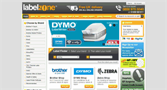 Desktop Screenshot of labelzone.co.uk